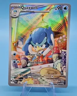 Quaxwell 207/193 - Illustration Rare - 2023 Paldea Evolved - Pokemon TCG - Image 2
