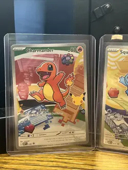 Pokemon First Partner Illustration Collection MEP Bulbasaur Charmander Squirtle - Image 2