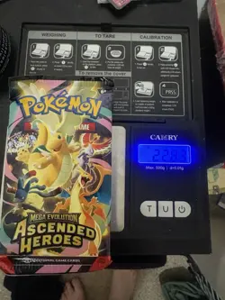 Pokemon Ascended Heroes Booster Pack Super Heavy Possible God Pack!U!UUUU 22.83g - Image 1