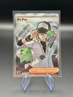 N's Plan 163/086 UR | Pokemon Sv: Black Bolt | NM - Image 1