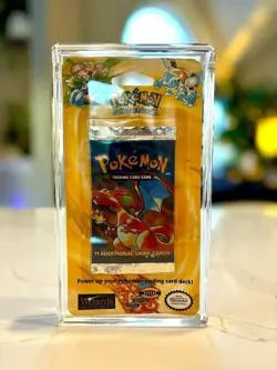 Pokemon Booster BLISTER Pack Acrylic Magnetic Case *two magnets on top thicker* - Image 2