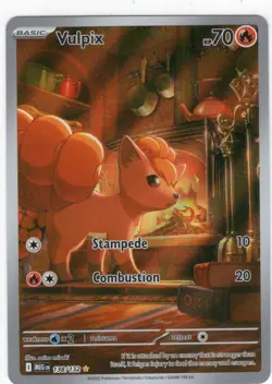Vulpix 138/132 Pokemon Mega Evolution Holo Illustration Rare NM - Image 1