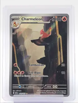 CHARMELEON 2023 POKEMON S&V 151 ILLUSTRATION RARE FA 169/165 Q5700 - Image 1