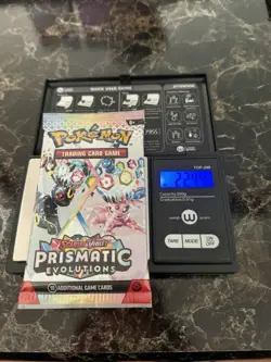 🔥1x 22.44 Gram🔥 HEAVY!!! Prismatic Evolutions Pack! Sealed! PRE S&V Pokemon - Image 1