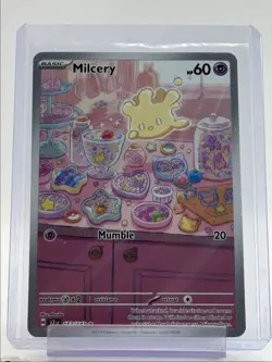 MILCERY 2024 POKEMON STELLAR CROWN ILLUSTRATION RARE 152/142 Q3384 - Image 1