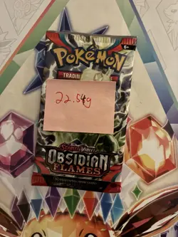 VERY HEAVY! 22.54Gram Obsidian Flames Pokemon TCG Factory Sealed Booster Pack!!! - Image 2