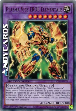 PLASMA VICE EROE ELEMENTALE (SPEED DUEL) • Comune • SGX1 ITA26 • 1Ed • Yugioh! - Image 1
