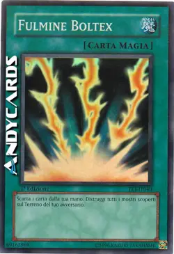 very good • FULMINE BOLTEX (Lightning Vortex) Super R FET IT040 Yugioh ANDYCARDS - Image 1