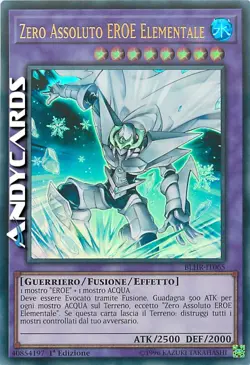 ZERO ASSOLUTO EROE ELEMENTALE • Ultra R SP • BLHR IT065 • 1Ed • Yugioh ANDYCARDS - Image 1