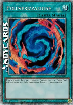 POLIMERIZZAZIONE (Polymerization) • Segreta Platino • RA02 IT047 • 1Ed • Yugioh! - Image 1