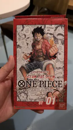 One Piece English ST-01 Starter Deck Straw Hat Crew Box Sealed - Image 1