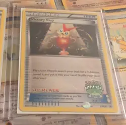 Pokemon TCG Victory Cup Trainer Card Lot Battle Road Autumn 2011 2nd & 3rd Place - Image 1
