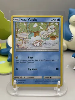 Alolan Vulpix 30/156 Common SM - Ultra Prism Pokemon Card - Image 1