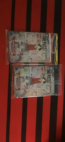 Bandai Namco One Piece Card Game US Voyage Monkey D. Luffy Lot 2 Sealed Packs - Image 1