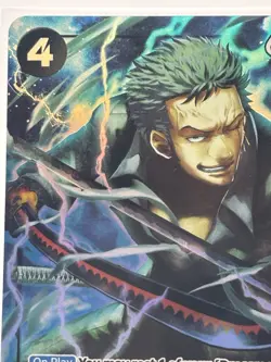 Bandai Roronoa Zoro OP10-095 Rare Character Card 6000 Power One Piece - Image 2
