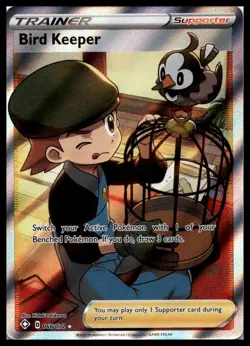 Bird Keeper (Full Art) 066/072 Shining Fates Pokemon Card | NM - Image 1