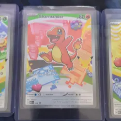 Pokemon TCG MEP 2026 Bulbasaur Charmander Squirtle 3-Card Lot English - Image 3