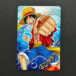 S4952 Monkey D. Luffy No.001 Memorial Log Card Japanese One Piece F13 - Image 1
