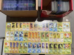 Huge Collection Bulk Lot of 531 Jungle / Team Rocket/MORE Pokemon Cards Vintage - Image 3