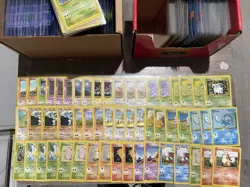 Huge Collection Bulk Lot of 531 Jungle / Team Rocket/MORE Pokemon Cards Vintage - Image 4
