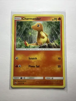 Burning Shadows Charmander 18/147 Pokemon Card - Image 1