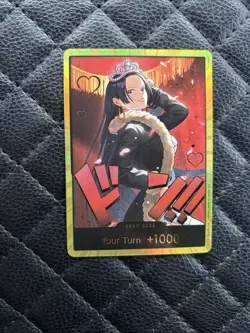 DON!! Card (Boa Hancock) (Gold) Extra Booster: One Piece Heroines Edition Foil - Image 1