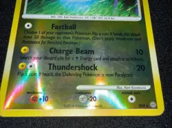 Pokemon Voltorb SH3 Reverse Holo Card 2008 English TCG Basic 60 LP - Image 2