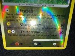 Pokemon Voltorb SH3 Reverse Holo Card 2008 English TCG Basic 60 LP - Image 3