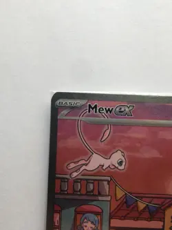 Pokemon Mew EX 053 Scarlet & Violet Promo Holo 180 HP Basic Card Natsumi Yoshido - Image 3