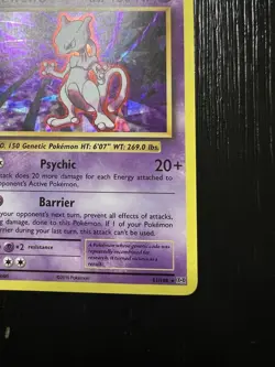 Pokemon Mewtwo Promo Holo Card 51/108 Pokemon Promos Basic 130 HP - Image 4