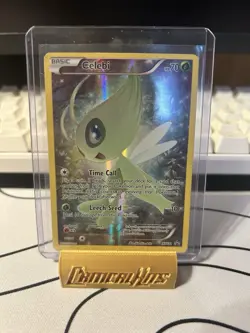 Pokemon Celebi Promo Holo Basic 70 HP XY111 XY English Card - MP - Image 1