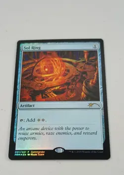 MTG Sol Ring MagicFest Cards Foil Magic Promo NM - Image 1