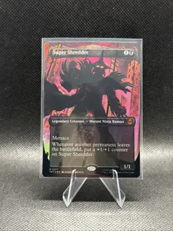 Super Shredder (Borderless) Teenage Mutant Ninja Turtles Foil - Image 1