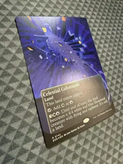 MTG Celestial Colonnade #0142 Galaxy Foil Bord. R Edge of Eternities: SS (EOS) - Image 2