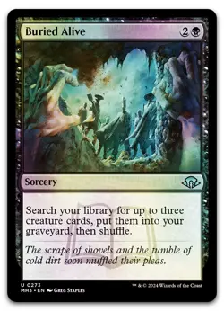 Buried Alive #273 (Foil) (NM) Modern Horizons 3 MH3 Magic MTG - Image 1