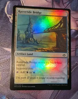 MTG *FOIL * Modern Horizons 2 Common RAZORTIDE BRIDGE NM - Image 1