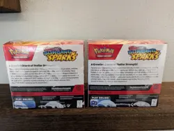 ​2x Pokemon TCG Scarlet & Violet Surging Sparks Booster Boxes (Factory Sealed). - Image 3