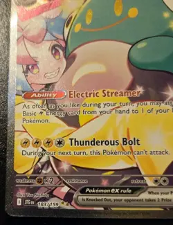 Iono's Bellibolt EX 183/159 Special Illustration Rare Journey Together Pokemon - Image 4