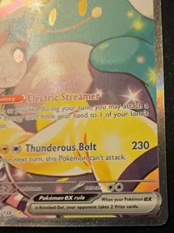 Iono's Bellibolt EX 183/159 Special Illustration Rare Journey Together Pokemon - Image 5