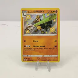 Pokemon TCG Galarian Sirfetch'd SV064/SV122 Shining Fates Shiny Rare - Image 1