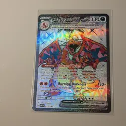 Pokemon Charizard ex SV Promo Scarlet & Violet Holo 074/Promo 330 HP EX - Image 1