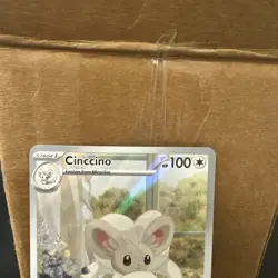 Cinccino Illustration Rare 153/086 Black Bolt Pokemon near mint ships fast - Image 2