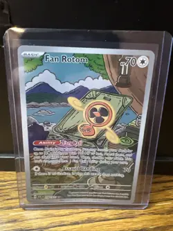 Fan Rotom 250/217 IR Ascended Heroes Evolution English Pokemon TCG MINT - Image 1
