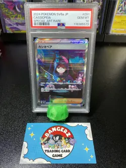 Pokemon Cassiopeia Psa 10 SV6a 091/064 SAR SAR Japan Night Wanderer Gem Mint - Image 1