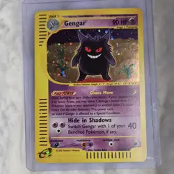 Pokemon Gengar 13/165 Expedition Base Set Holo Rare 2002 Stage 2 90 HP - Image 1