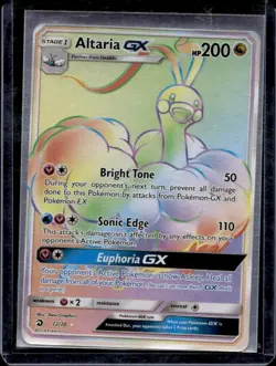 2018 Pokemon Sun & Moon Dragon Majesty Altaria #72/70 - Image 1