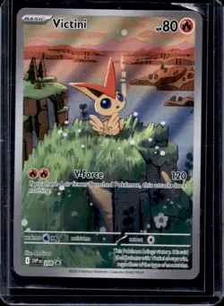 2023-25 Pokemon SV Black Star Promos Victini #208 - Image 1