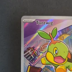 Pokemon Turtwig 040 MEP: Promo Full Art Holo Razor Leaf Card 2026 - Image 2