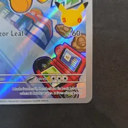 Pokemon Turtwig 040 MEP: Promo Full Art Holo Razor Leaf Card 2026 - Image 4