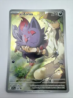 N's Zorua 189 - Black Star Promo - SV09: Journey Together - Pokemon TCG - Image 1